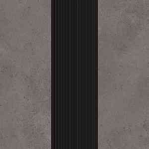 Линолеум FORBO Sarlon Complete Step 637299 cement medium grey, nose black.jpg фото ##numphoto## | FLOORDEALER